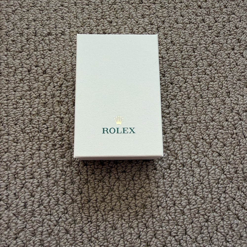 Rolex Green Leather Watch Case with Box. - Picture 10 of 11